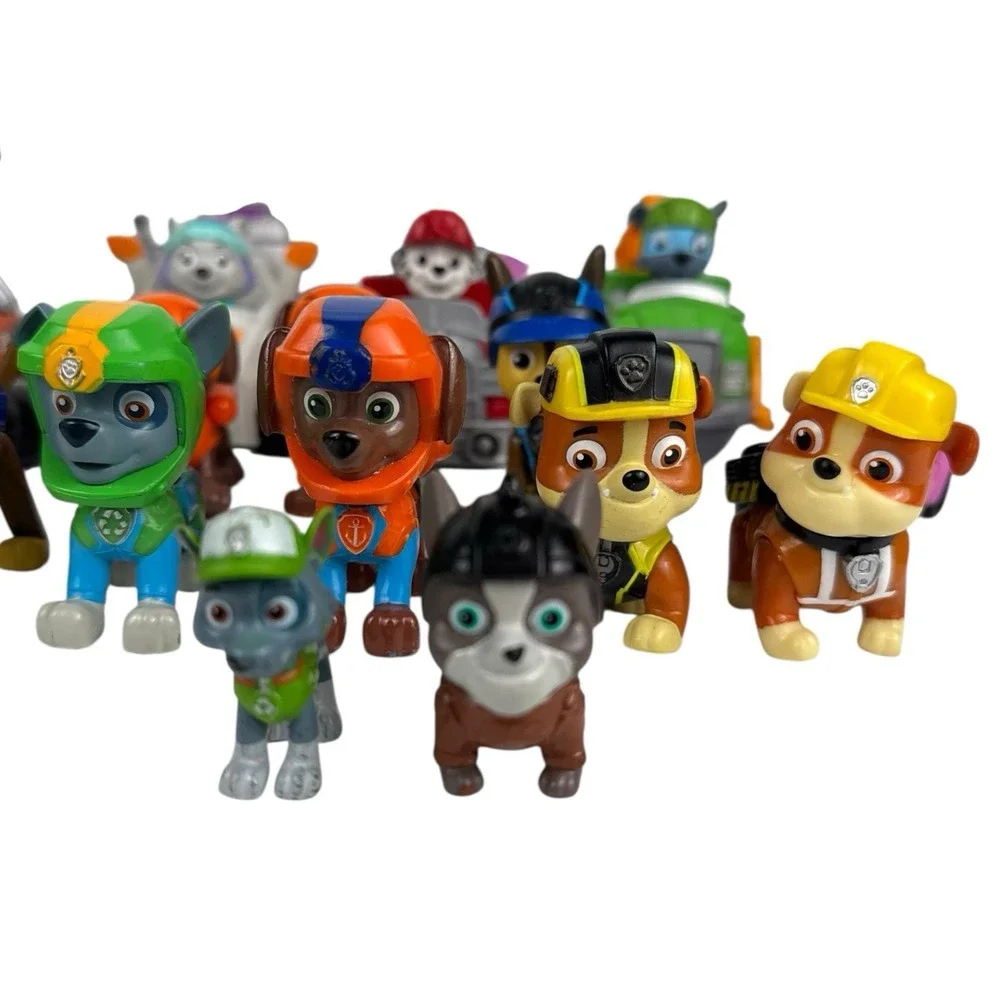 Paw Patrol Toy Lot Figures Vehicles Skye Chase‎ Rocky Everest Bundle AS IS E72Q